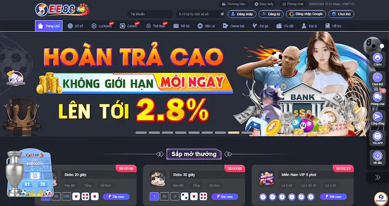 Top 5 nhà cái hoàn trả cao nhất