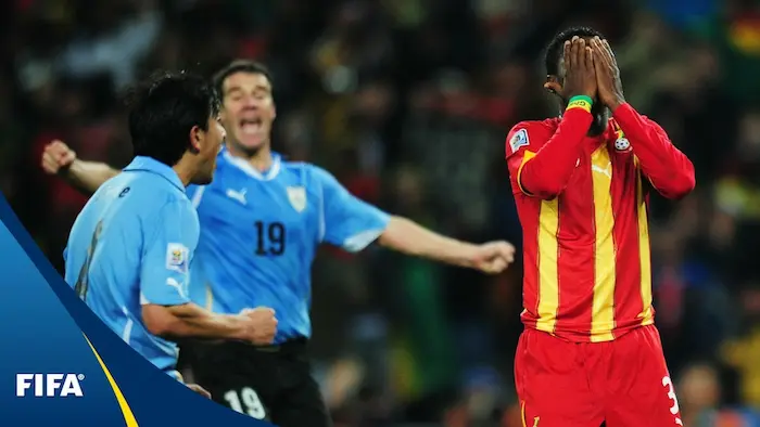 Ghana 1-1 Uruguay (Quarter-finals, South Africa 2010)